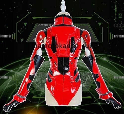 Amazon.co.jp: 式波・アスカ・ラングレー プラグスーツ コスプレ 衣装
